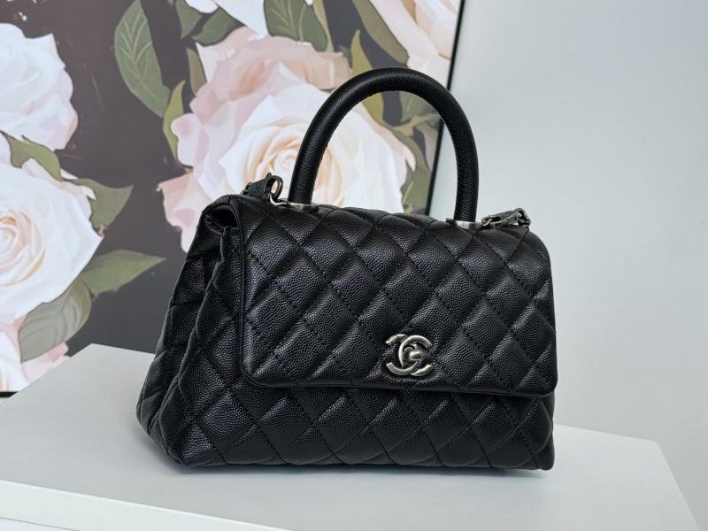 Ribbed fine grain embossed calf-skin cover bag-41