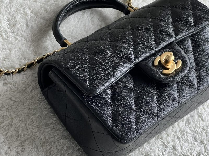 chanel mini cf handle cf mini Caviar-25
