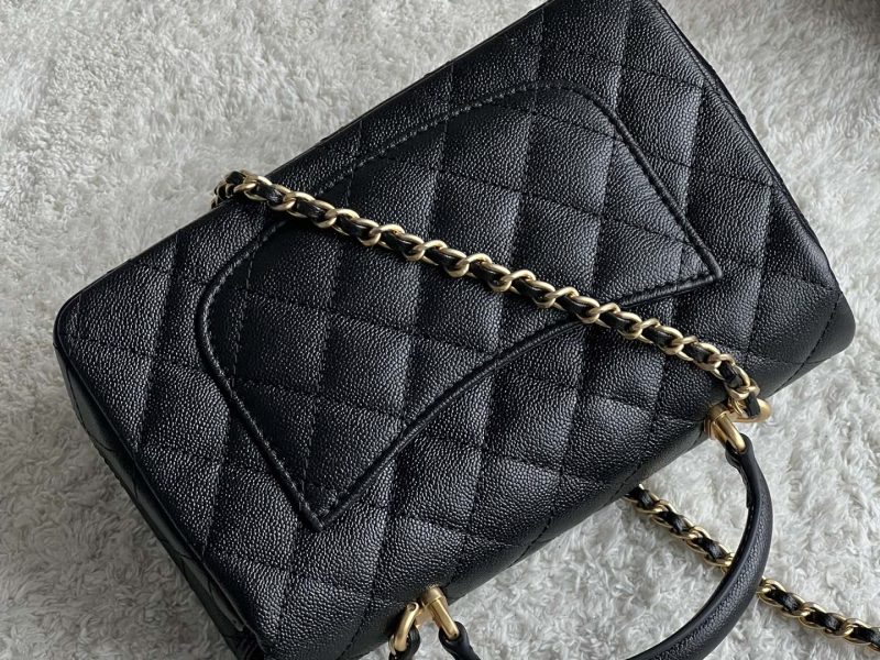 chanel mini cf handle cf mini Caviar-25