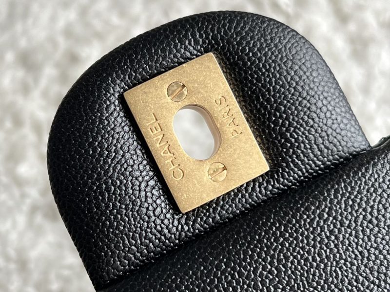 chanel mini cf handle cf mini Caviar-25
