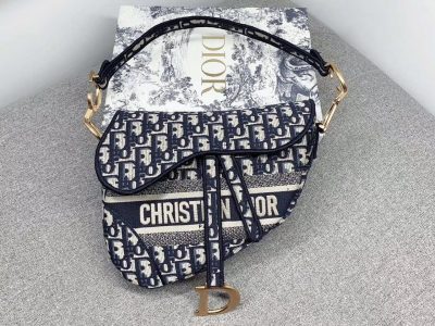 Old print saddle bag-3351