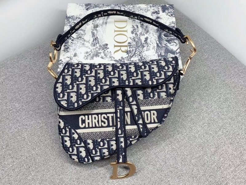 Old print saddle bag-3351