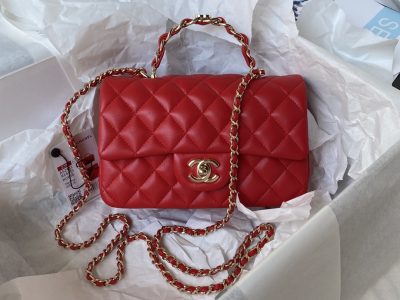 New handle cf mini Sheepskin (multi-color optional)-60