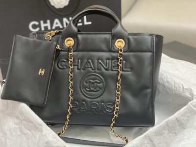 Calfskin shopping bag-69