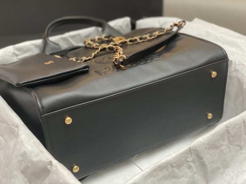 Calfskin shopping bag-69