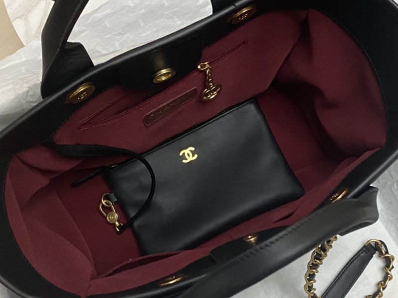 Calfskin shopping bag-69