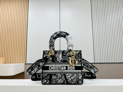 Embroidered shopping bag-6605